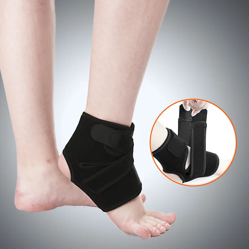 

Breathable Foot Bandage Strap Ankle Supports 1 Piece Compression Sports Running Basketball Ankle Protectors