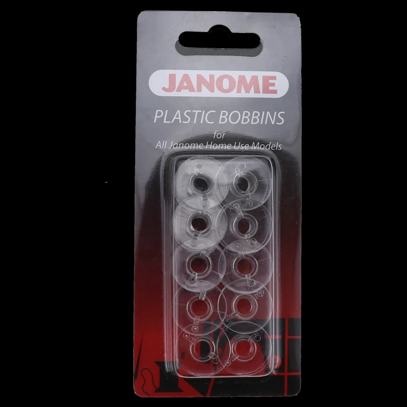 JANOME пластиковые бобины x10 в упаковке для всех Janome домашнего использования модель 200122005