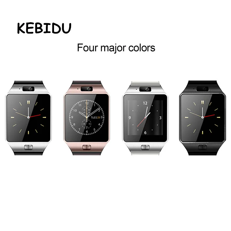 

KEBIDU Bluetooth Smart Watches DZ09 Smartwatch For Android Apple Phone Clock Support Facebook Whatsapp SD SIM With Camera