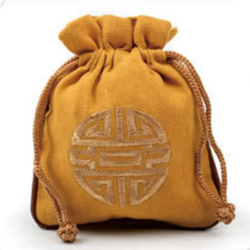 

Multi - Colored Cute Lucky Bags Interesting Holiday Gifts For Men Women Candy Bags Small Linen Candy Jewelry Bags