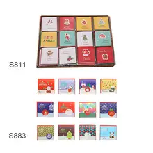 Маленький вырез, креативная открытка на день рождения, на заказ, милая Рождественская открытка, новинка, высокое качество, прочные материалы и уникальный дизайн