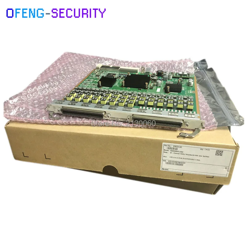 Оригинальный Huawei VCLE H83D00VCLE02 32 канальный VDSL2 плата (с 600 Ом сплиттер) для MA5616 MA5818