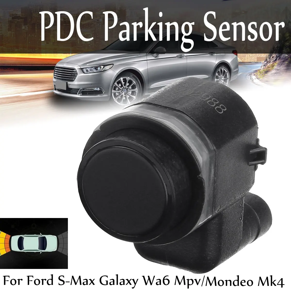 

PDC Parking Sensor Camera Front Outer And Rear for Ford for S-Max Wa6 Mpv for Mondeo Mk4 Car Sensor Monitor Detector System