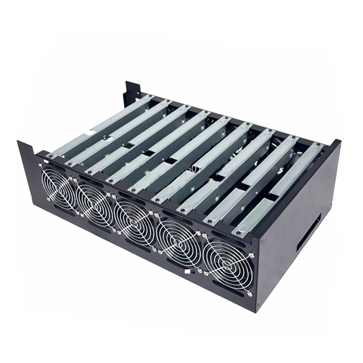 Brand New Crypto Coin Open Air Miner Mining Frame Rig Graphics Case For 9 GPU ETH BTC Horizontal Computer Server Machine Chassis Brand New Crypto Coin Open Air Miner Mining Frame Rig Graphics Case For 9 GPU ETH BTC Horizontal Computer Server Machine Chassis