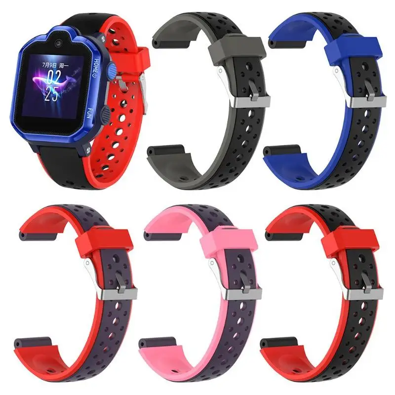 

Silicone Adjustable Watch Strap Watch Band Wriststrap for Huawei Children Watch 3Pro Smart Sport Bracelet