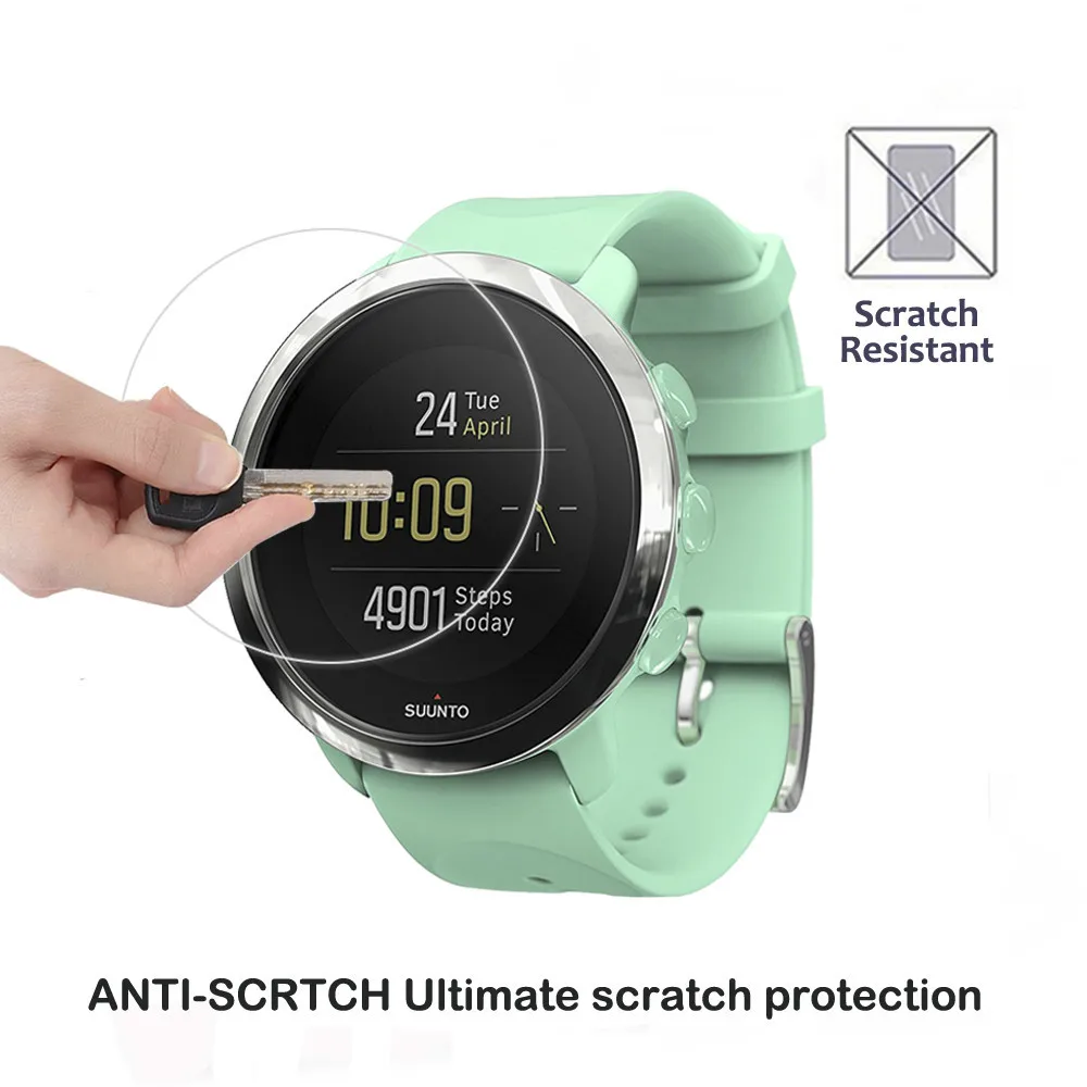 Для Suunto 3 Fitness 0 мм 2.5D 9H прозрачное закаленное стекло Защита экрана от царапин