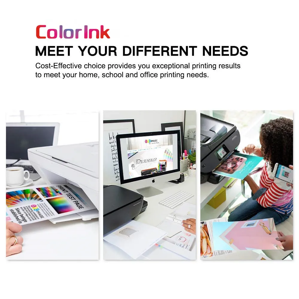 Сменный чернильный картридж ColoInk 62XL для hp 62 XL для hp 62 Envy 5640 OfficeJet 200 5540 5740 5542 7640 картриджи для принтеров