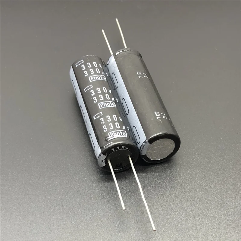 2pcs 110uf 330v NCC Photo Flash capacitor 12.5x30mm 330v110uf