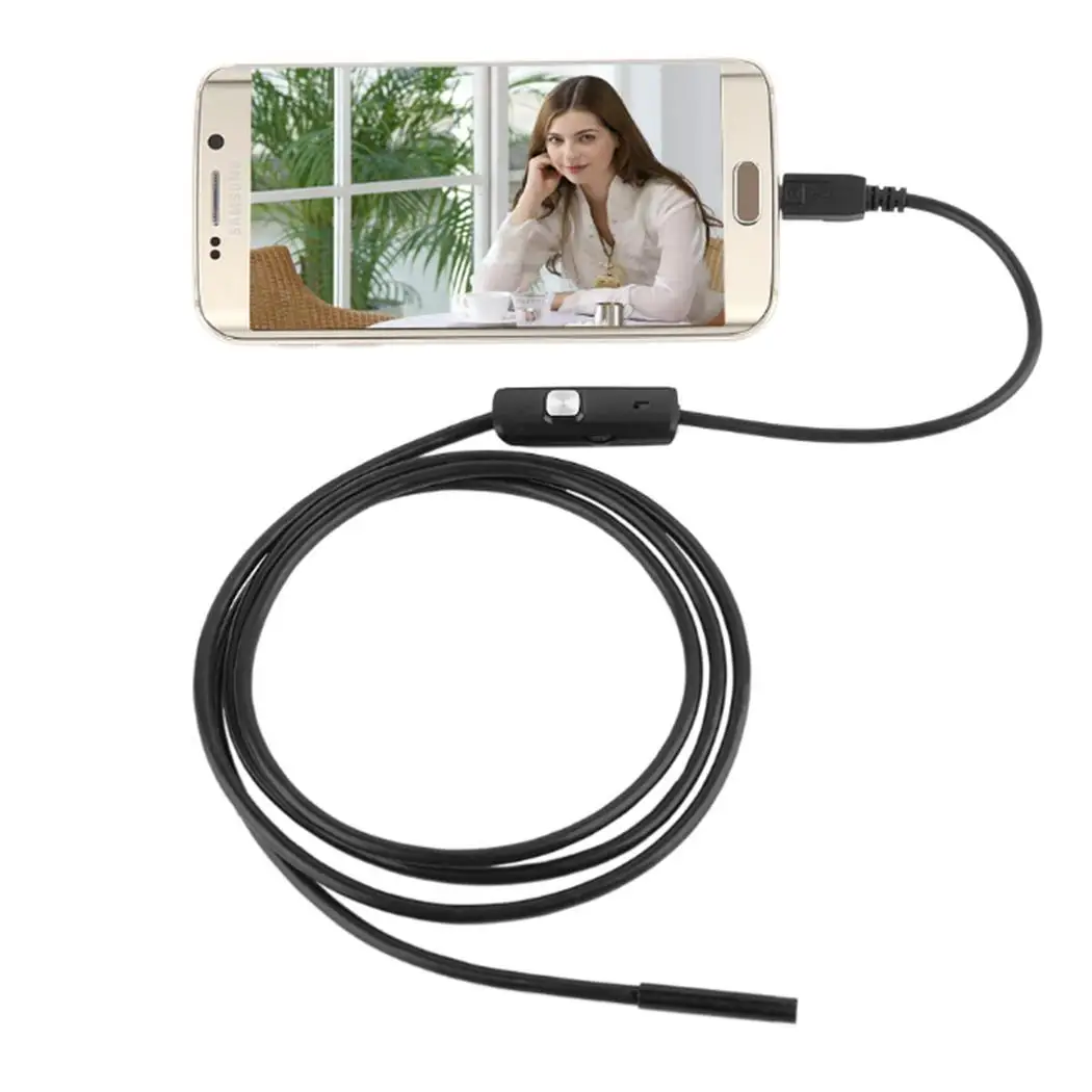 HD водонепроницаемый промышленный USB эндоскоп для Android проводной эндоскоп. 10 120