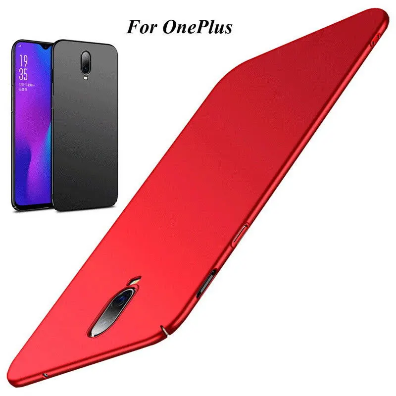 

NCSW Oneplus 7 Pro Case Cover Oneplus 5T 6 5 3 3T Hard PC Back Cover Case 1+6t Back Hard Case Protective Full cover Frosted Case
