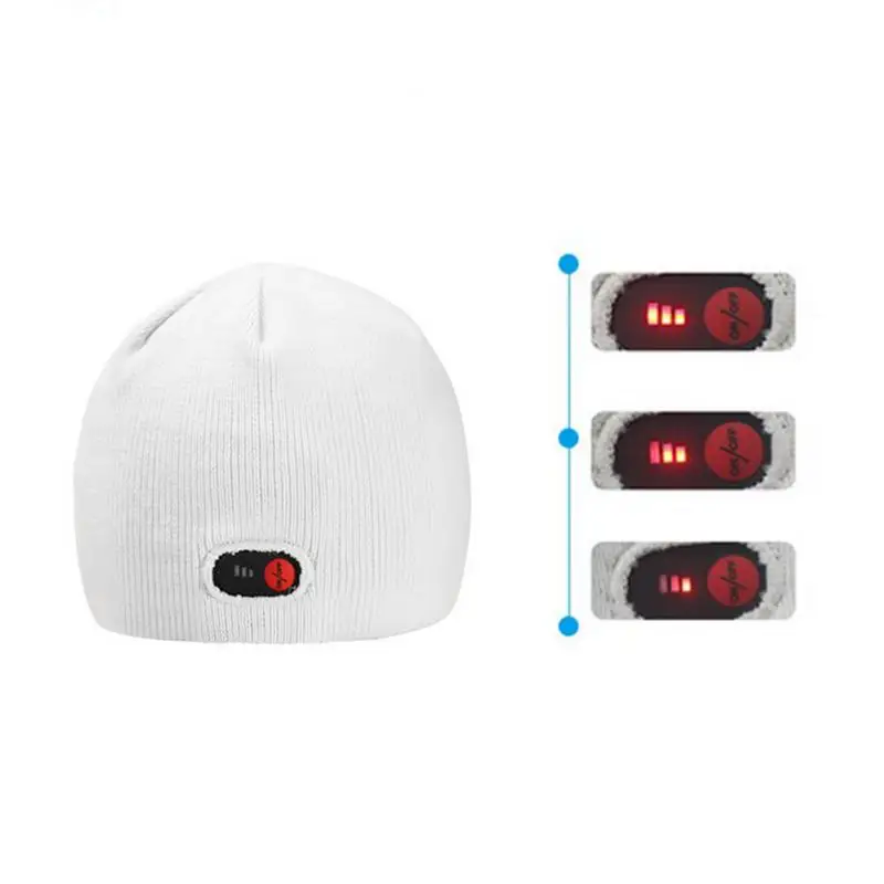 

Winter Thermal Beanies Men Women Hunting Skiing Camping Hat To Keep Your Warm Electric Heated Hat,Battery Operated Heating Hat