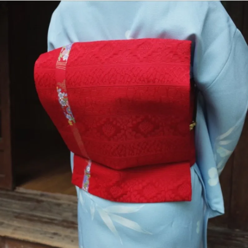 Оригинальное мульти-кимоно с узорами obi женский длинный плоский пояс для кимоно юката Халат винтажное кимоно ремни DH045