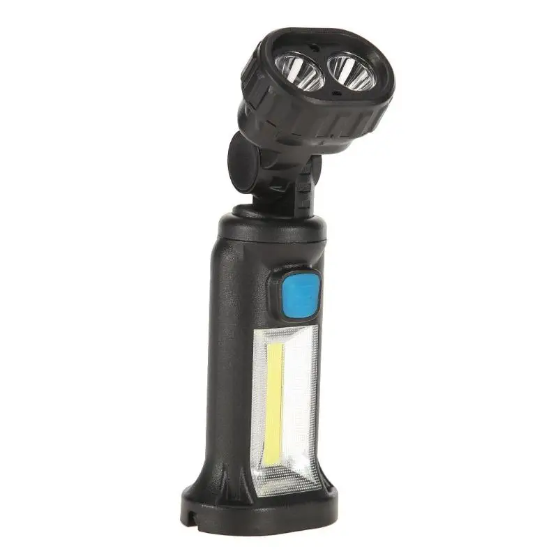 

USB Rechargeable XPE+COB LED Work Light Magnetic Inspection Lamp Flashlight Torch for Outdoor Camping Car Repair