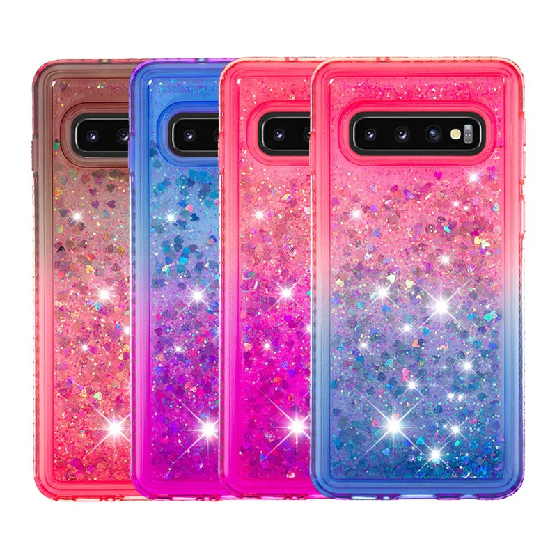 

S10 Lite Glitter Liquid Case For Samsung Galaxy S10Lite Coque Quicksand TPU Silicone Cover for Samsung S10 Plus S10Plus S10+
