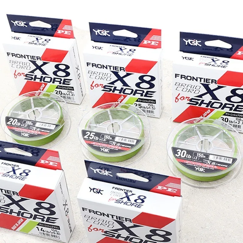 100 New Original Ygk Frontier Braid Cord X8 For Shore Pe 8 Braid Fishing Line 150m Made In Japan Lure Fishing Fishing Lines Aliexpress 100 New Original Ygk Frontier Braid Cord X8 For Shore Pe 8 Braid Fishing Line 150m Made In Japan Lure Fishing Fishing Lines Aliexpress