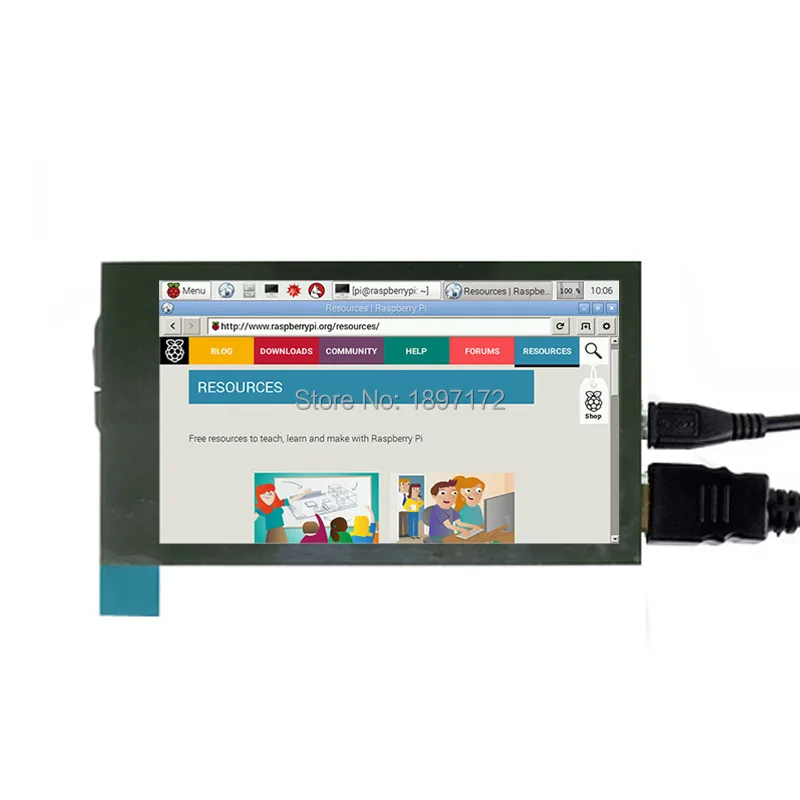 

Raspberry Pi 3B+ zero W LCD 3.5inch HDMI LCD 800*480 capacitive touch