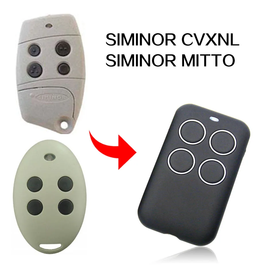 

SIMINOR CVXNL MITTO remote control universal gate remote control SIMINOR garage door remote control 433.92MHz