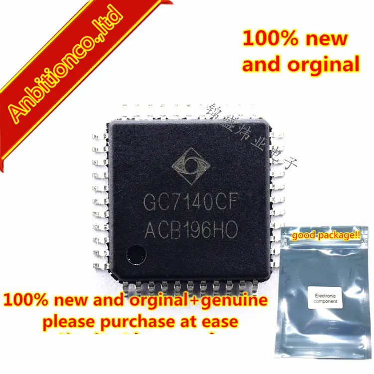 

5pcs 100% new and orginal GC7140CF QFP44 in stock