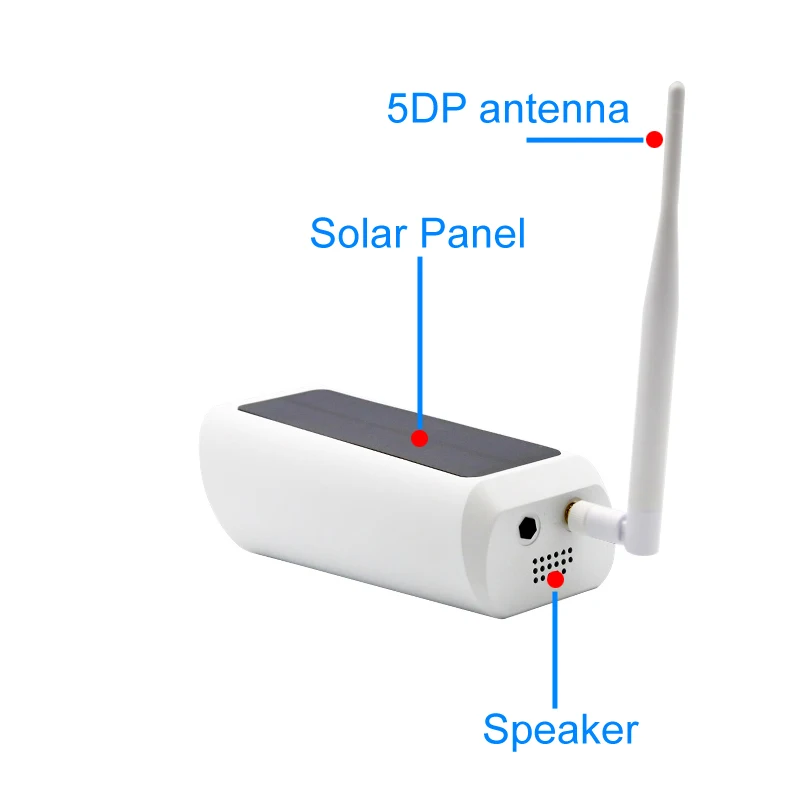 1080P беспроводная наружная Водонепроницаемая Солнечная Wifi ip камера для