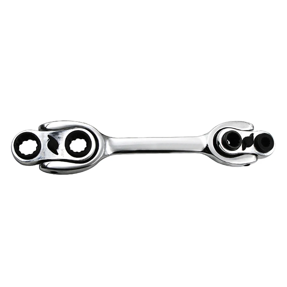 

34-in-1 Multi-function Ratchet Adjustable Wrench Double Head Positive And Negative Manual Multi-purpose Multi-standard Socket