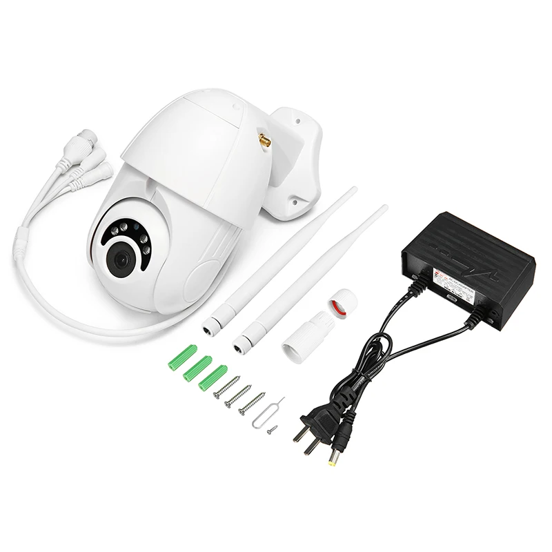 ZOOM HD 1080P WIFI Беспроводная ip камера наружная видеонаблюдения PTZ скоростная