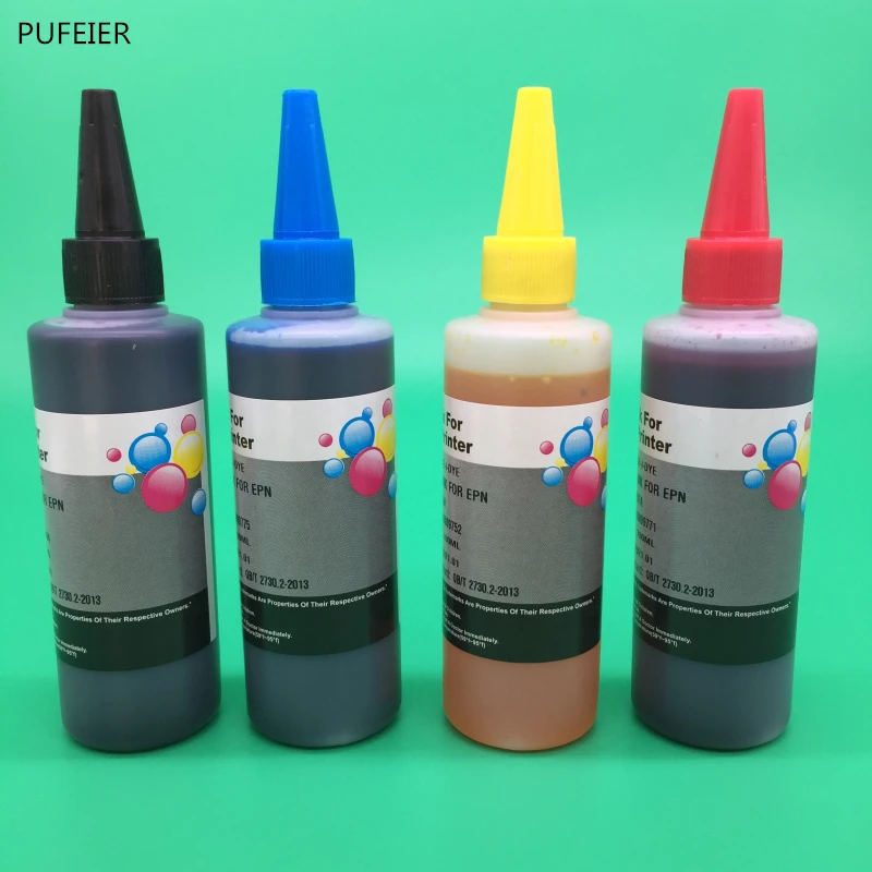

4 Bottles T2991-T2994 Dye Based Ink For Epson XP-235 XP-245 XP-247 XP-332 XP-335 XP-342 XP-345 XP-432 XP-435 XP-442 XP-445