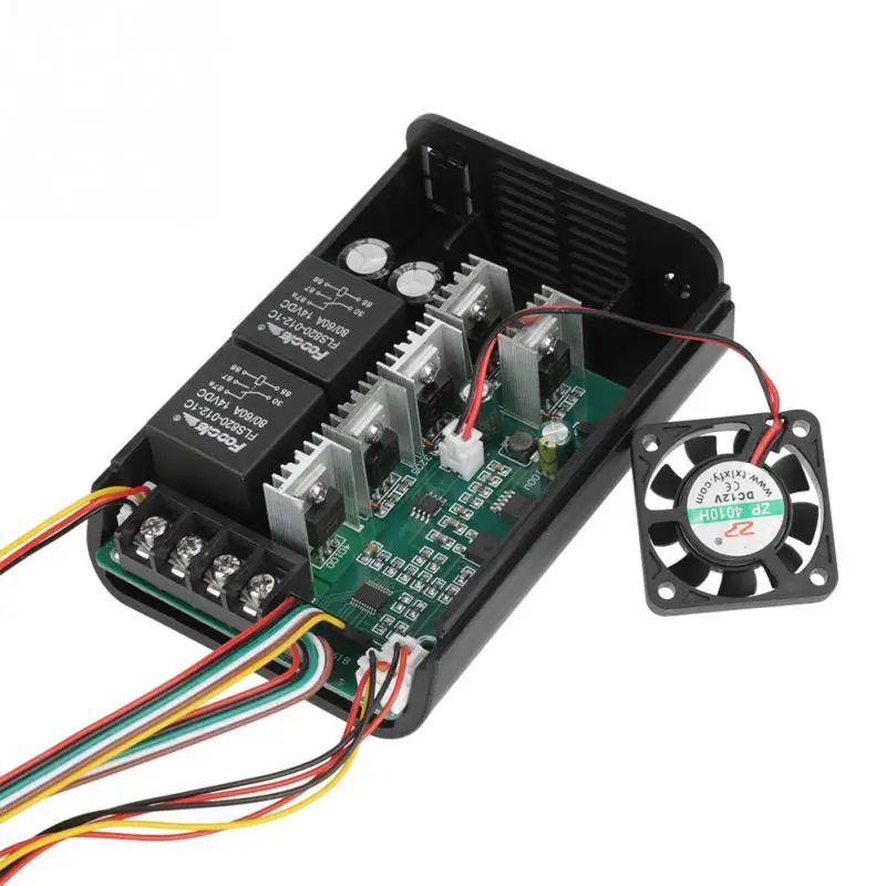 Горячая 1 шт. DC 10 55V 40A цифровой дисплей мотор контроль скорости CW CCW Реверсивный