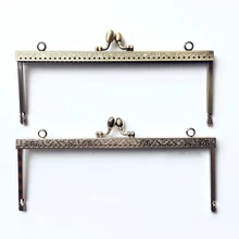 3 шт. 20 см квадратный бутон голову металлический кошелек рамки Ручка для сумки Вышивание Craft портной канализационные