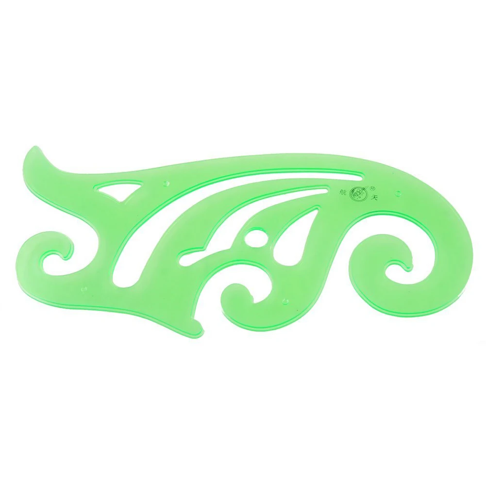 AAAJ Hangtian green 19 см длинный инструмент для рисования неправильная кривая линейная доска|Линейки| |