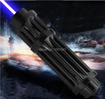 

Super Powerful! Military Blue Laser Pointer 500000m 500w 450nm Flashlight Light Burning Match/black & Burn Cigarettes Hunting
