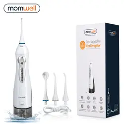 Ирригатор для полости рта USB перезаряжаемые воды Flosser Портативный зубная водная струя 300 мл резервуар воды водостойкий очиститель зубов