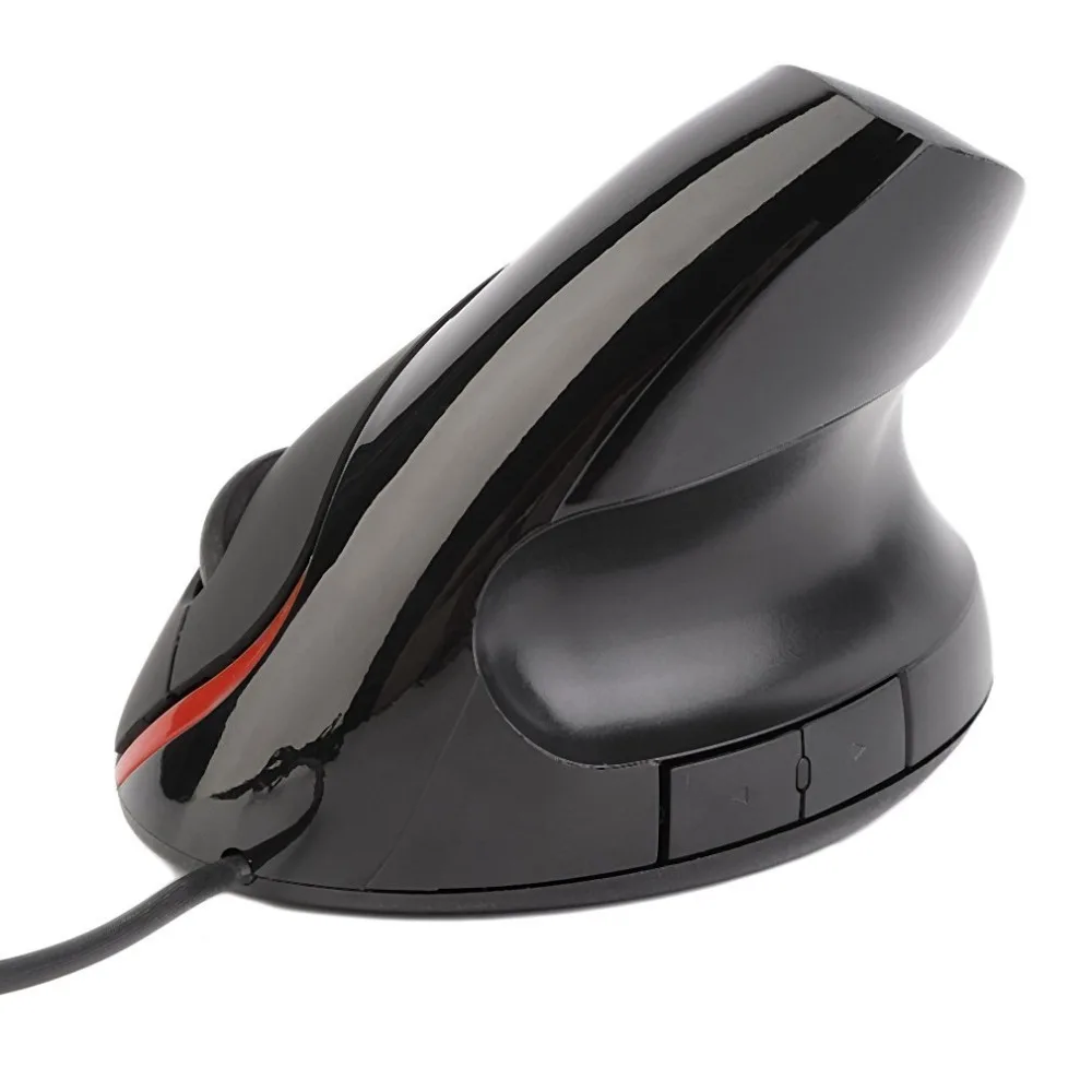 

5D USB Wired Optical Gaming Mouse With Portable 2400DPI 2.4GH Ergonomic Upright Vertical Mouse For Desktop & Laptop