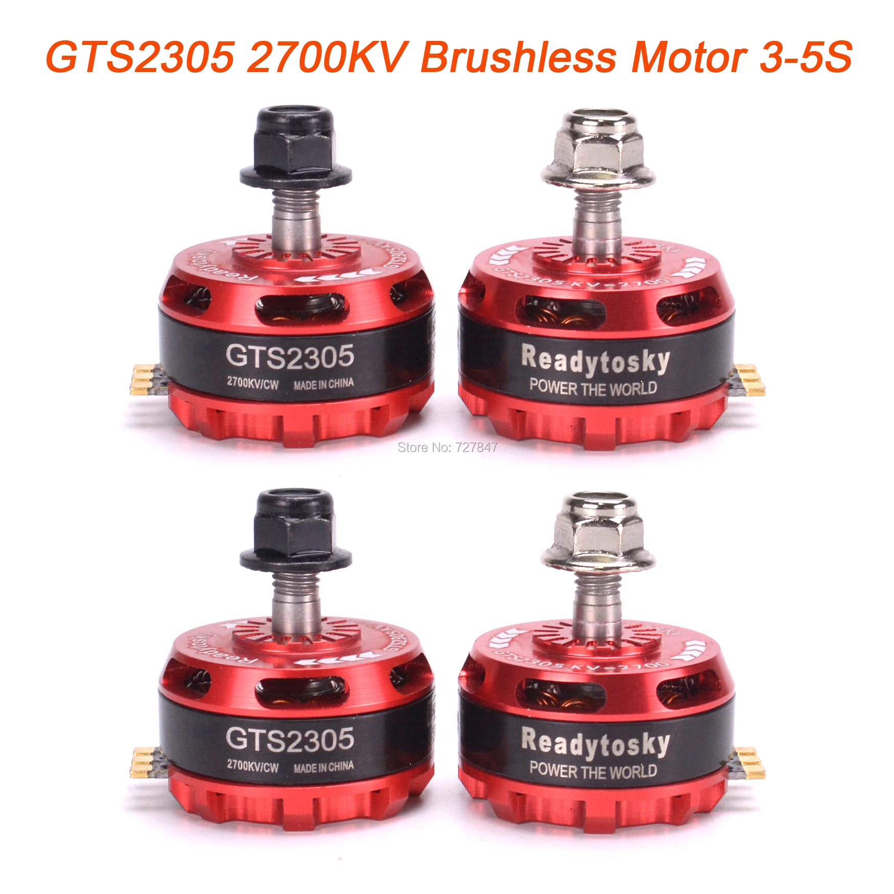 Readytosky GTS2305 2305 2700KV CW / CCW бесщеточный двигатель 3 5S для фототехники 220 мм петух 230 FPV