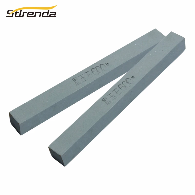 STLRENDA Grinding Oil Stone Green Silicon Carbide Whetstone 200x20x20mm Abrasive Tools Knife Sharpening 80-2000 Grit | Инструменты