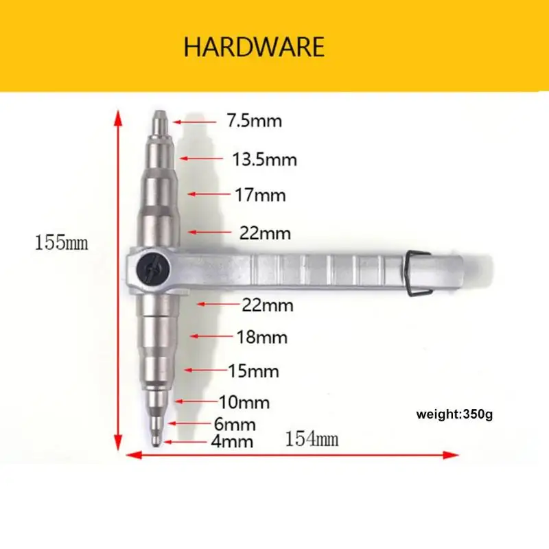 Ручной Кондиционер Инструменты медные трубы Swaging Tube Expande инструмент Холодильное оборудование медные трубы инструмент расширитель электроинструменты Новые