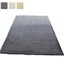 Домашний теплый мягкий лохматый ковер для гостиной плюшевые Коврики для пола пушистые коврики Детская комната ковер из искусственного меха коврики для гостиной домашний декор