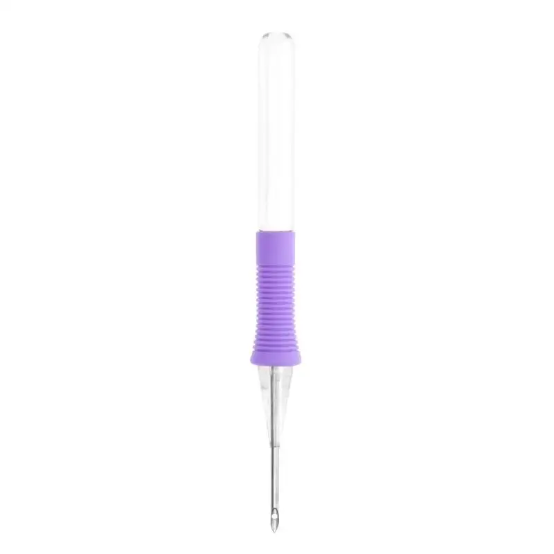 

Wool Embroidery DIY Needle Felting Handle Holder with 2 Conversion Needles