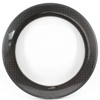 

1Pcs New 700C 88mm tubular rim track fixed gear road bicycle 12K full carbon fibre bike wheels 18/20/21/24/28/32 holes Free ship