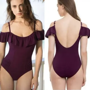 

HIRIGIN Newest Sexy Women One Piece Bathing Monokini Bodysuit Push Up Padded Swimsuit Lady Summer Beach Swimwear