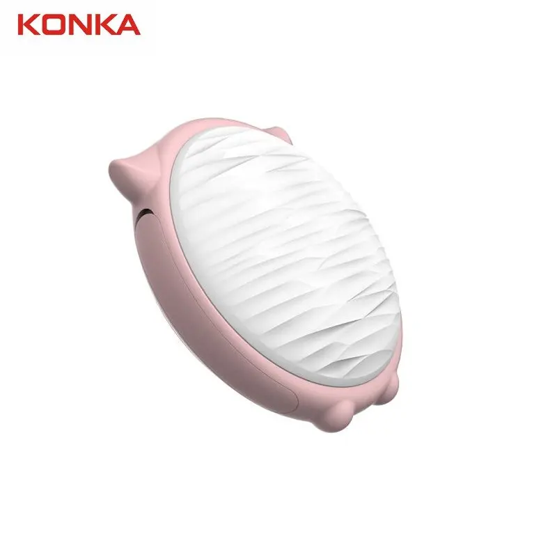 

KONKA KH-NS05 2 In 1 Non-slip Hand Warmer USB Rechargeable 5000mAh Power Bank Camping Portable Pocket Heater Pink Color