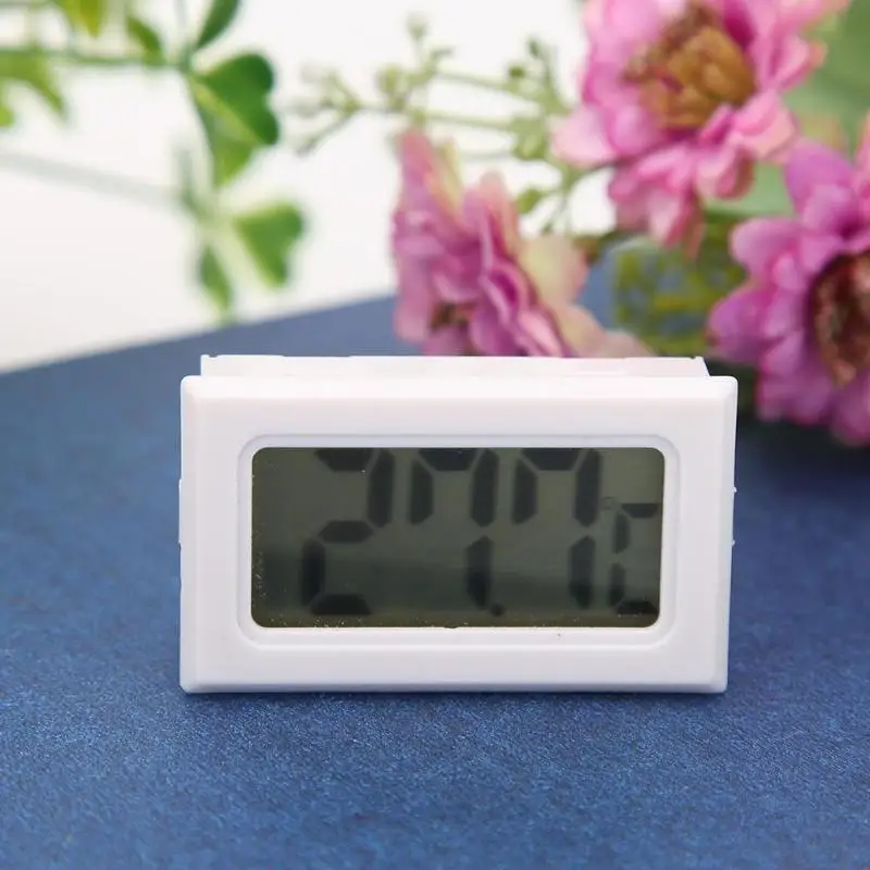 

Fridge LCD Digital Thermometer Freezer Temperature Sensor Meter (White)