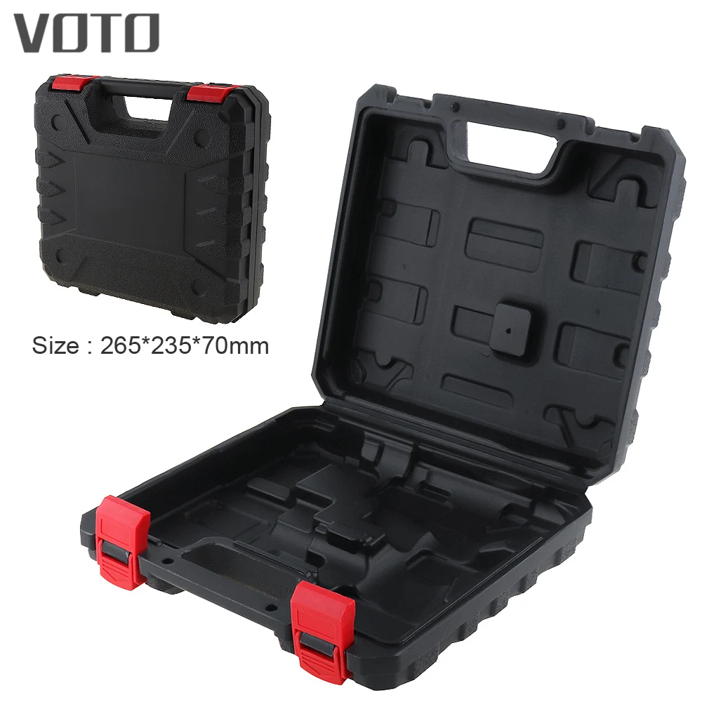 

VOTO Power Tool Suitcase 12V Electric Drill Dedicated Load Tool Box with 265mm Length and 235mm Width for Lithium Drill