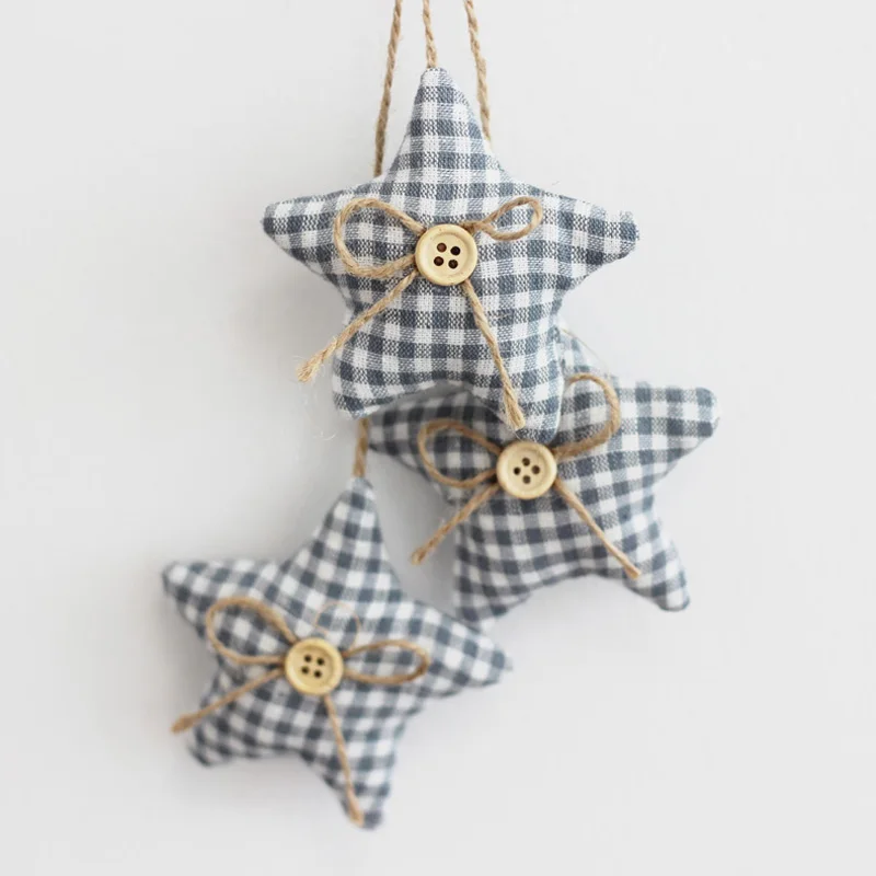 

three stars Ins girls'room Nautical Hanging Decorations Accessories starfish handmade home nordic decoration ornamentation