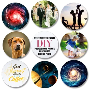 

1pcs Jumbo Size Write message Personal Custom Fridge Magnet Your Family Photo Individuation DIY Magnetic Refrigerator Stickers