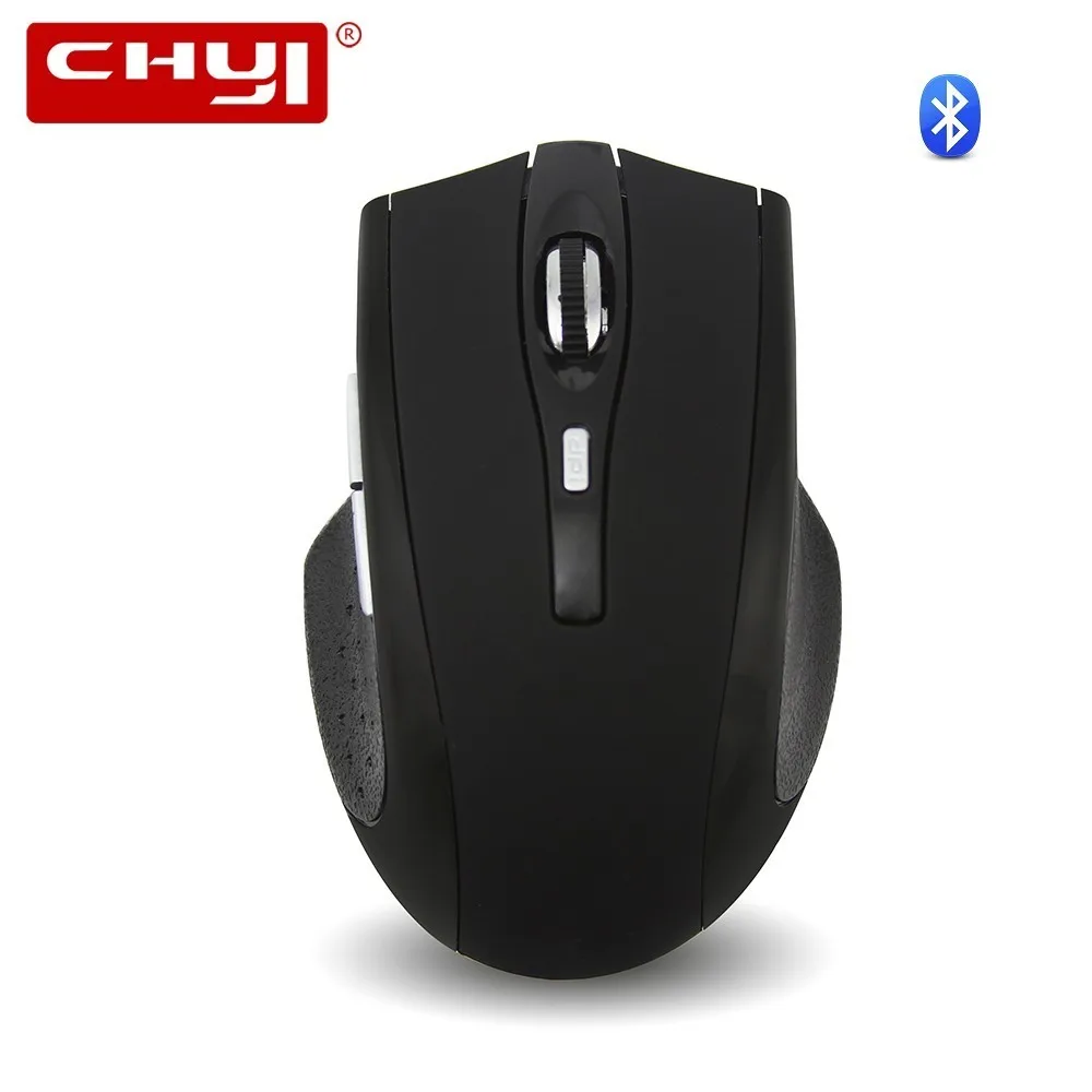 

CHYI Bluetooth Wireless Mouse Rechargeable Silent Ergonomic Computer Mice 1600 DPI Optical 5D Mause With Bluetooth 4.0 Adapter