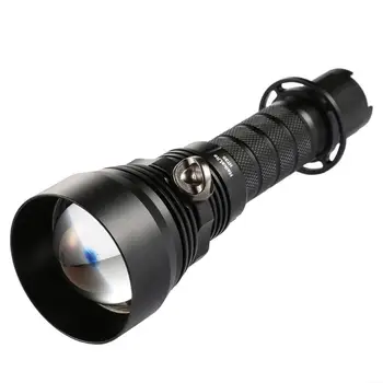 

30W 2300LM 3 Modes Large Flashlight Torch Waterproof Aluminum Alloy XHP35 HD LED Super-bright Rotary Hunting Patrolling Torch