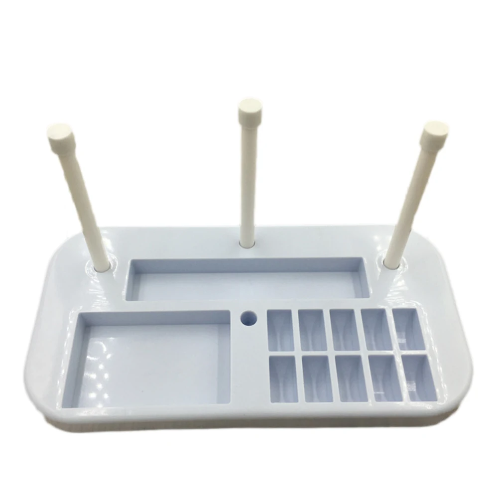 Household Thread Stand 3 Spools Serger Thread Holder Embroidery or