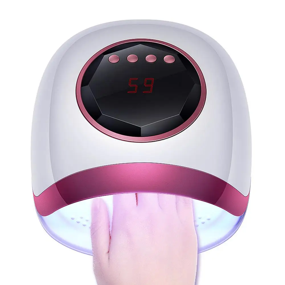 

New UV Light LED Nail Dryer Fast Curing Lamp For Gel Nail Polish And Toe Curing With Automatic Sensor High Efficient Convenient