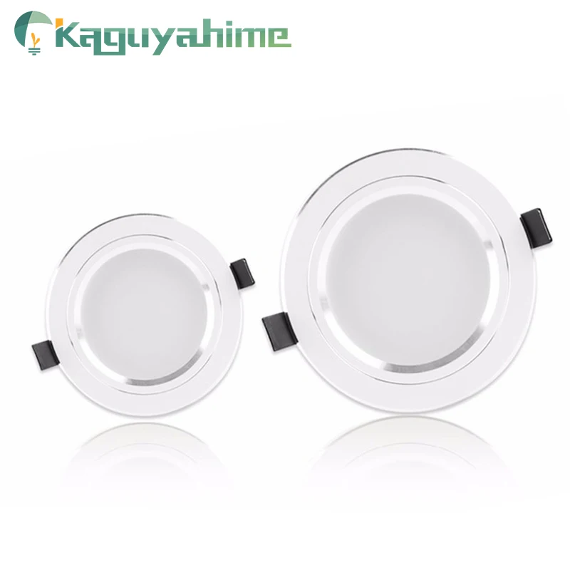 

Kaguyahime LED Downlight 220V 3W 5W 10W 15W 110V High Bright Recessed LED Spot Light Ceiling Downlight Led Panel Light focos