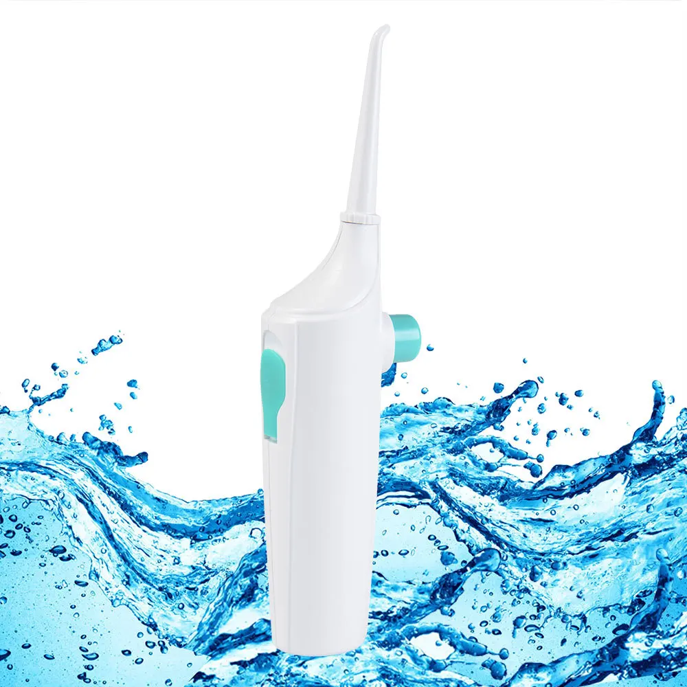 

Portable TV Power Floss Water Jet Dental Flosser Deep Whiten Tooth No Batteries Dental Oral Care Cleaning Teeth Whitening